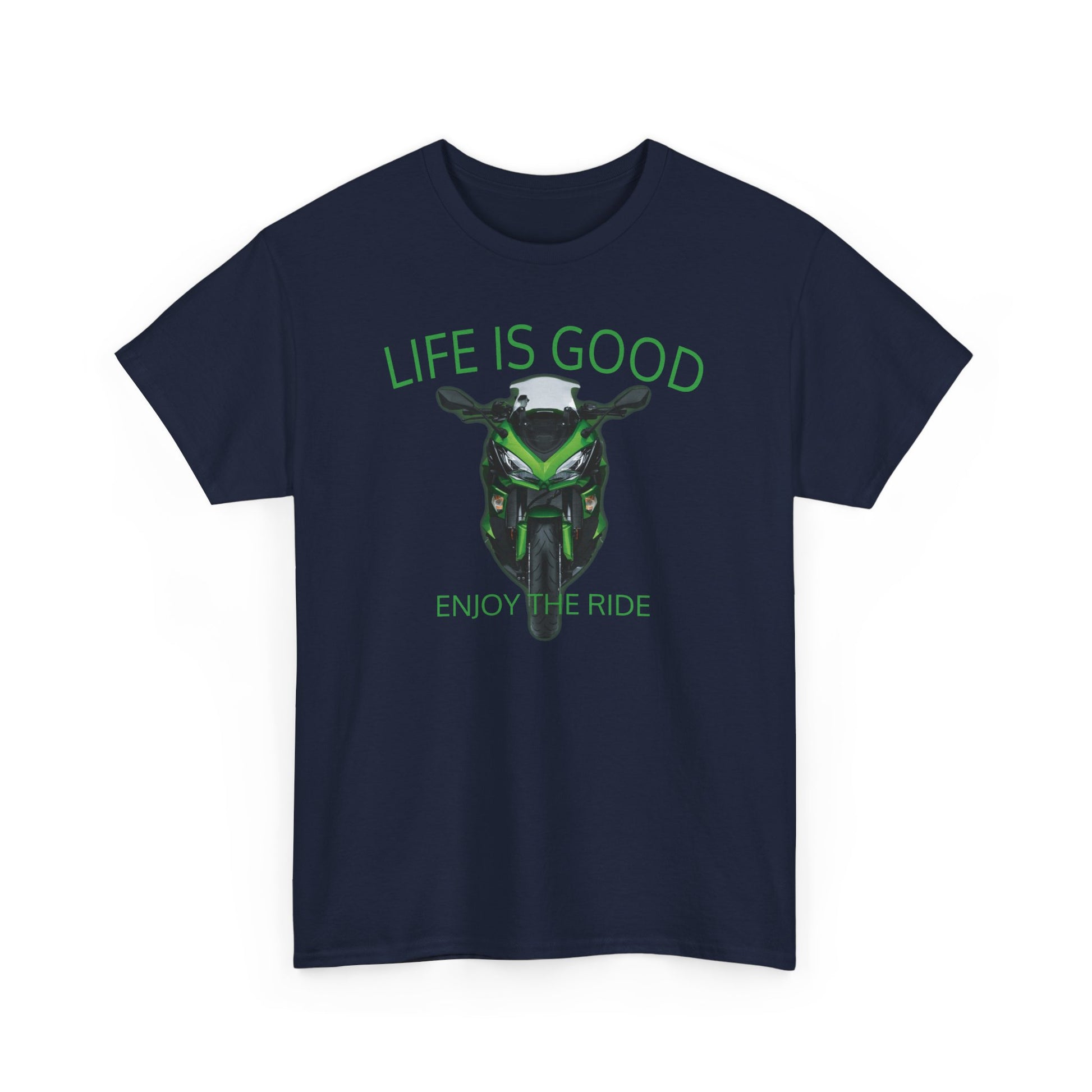 Life is Good Motorcycle Tee