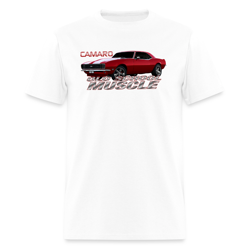 Old School Muscle Car T-Shirt - white