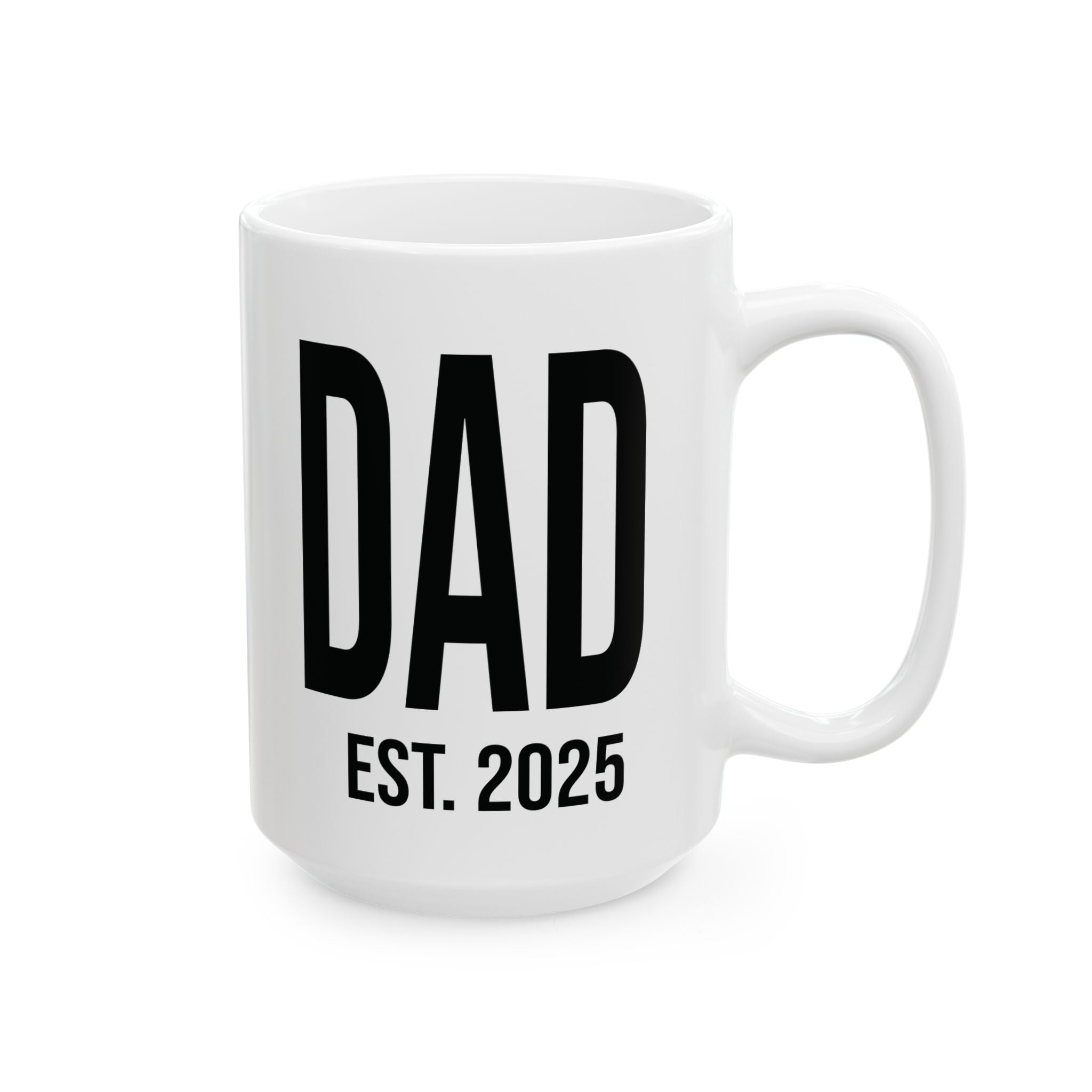 New Dad Est. 2025 Mug