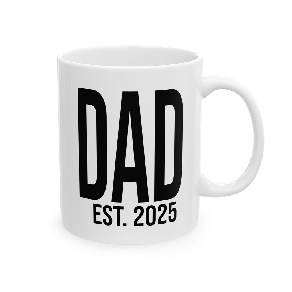 New Dad Est. 2025 Mug