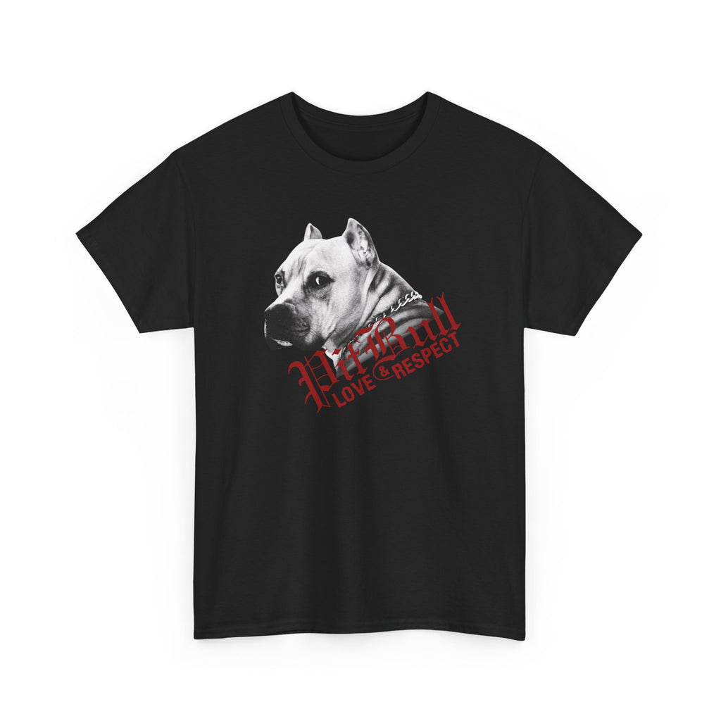 Pit Bull Love & Respect Dog T-Shirt