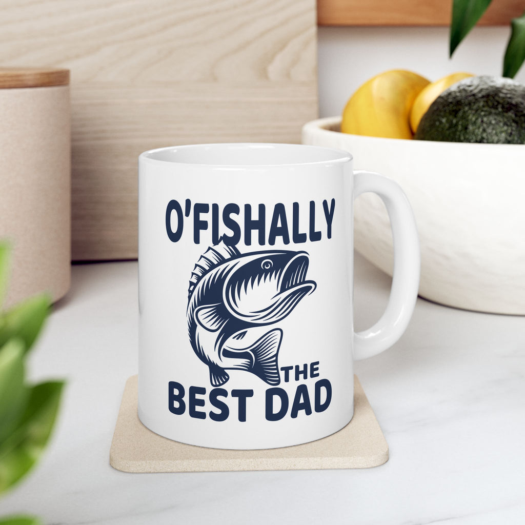 Tasse « O'Fishally, le meilleur papa »