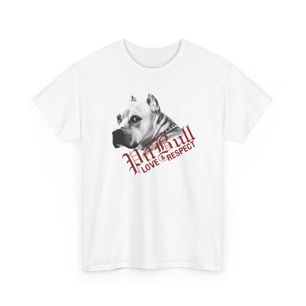 Pit Bull Love & Respect Dog T-Shirt