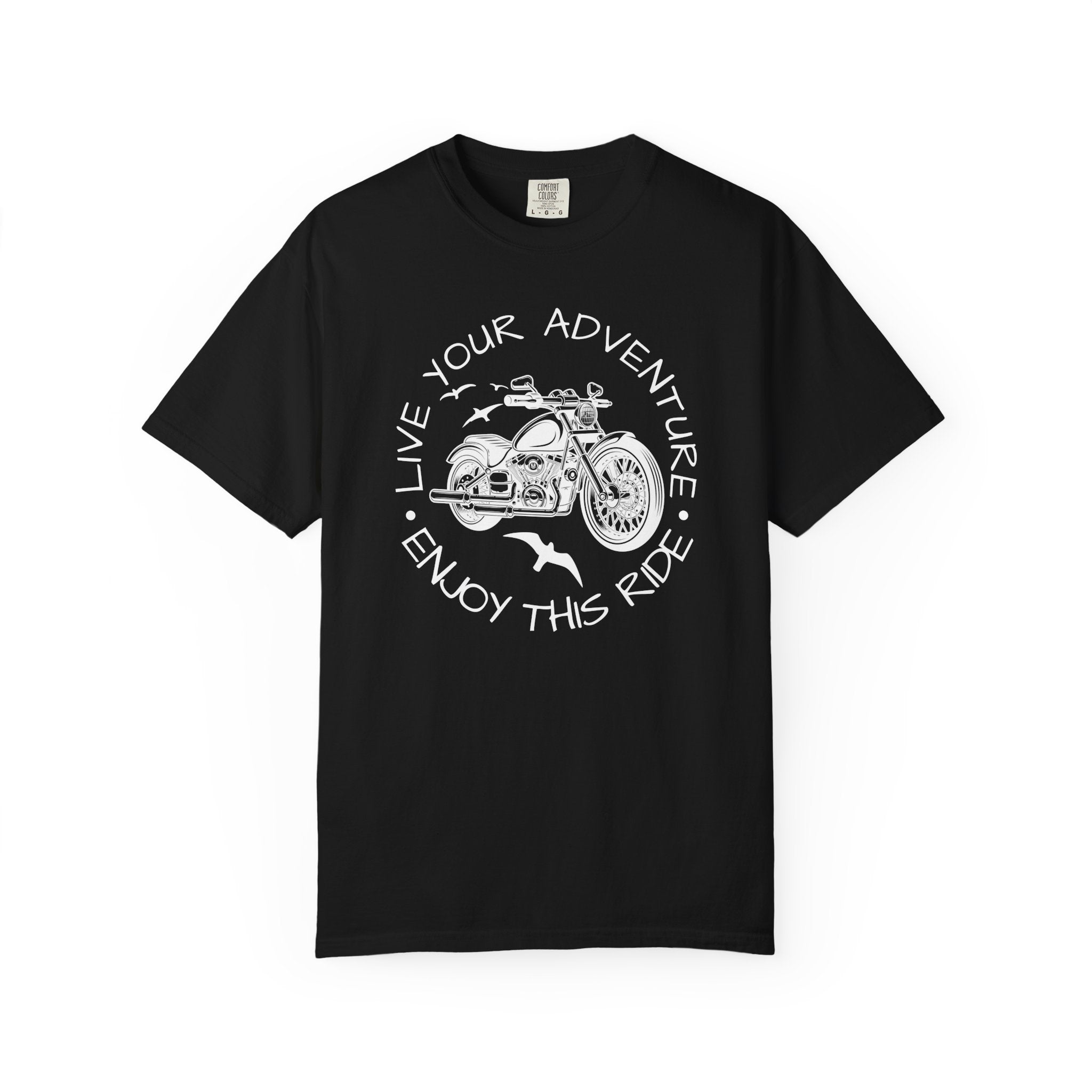 Live Your Adventure Motorcycle T-Shirt