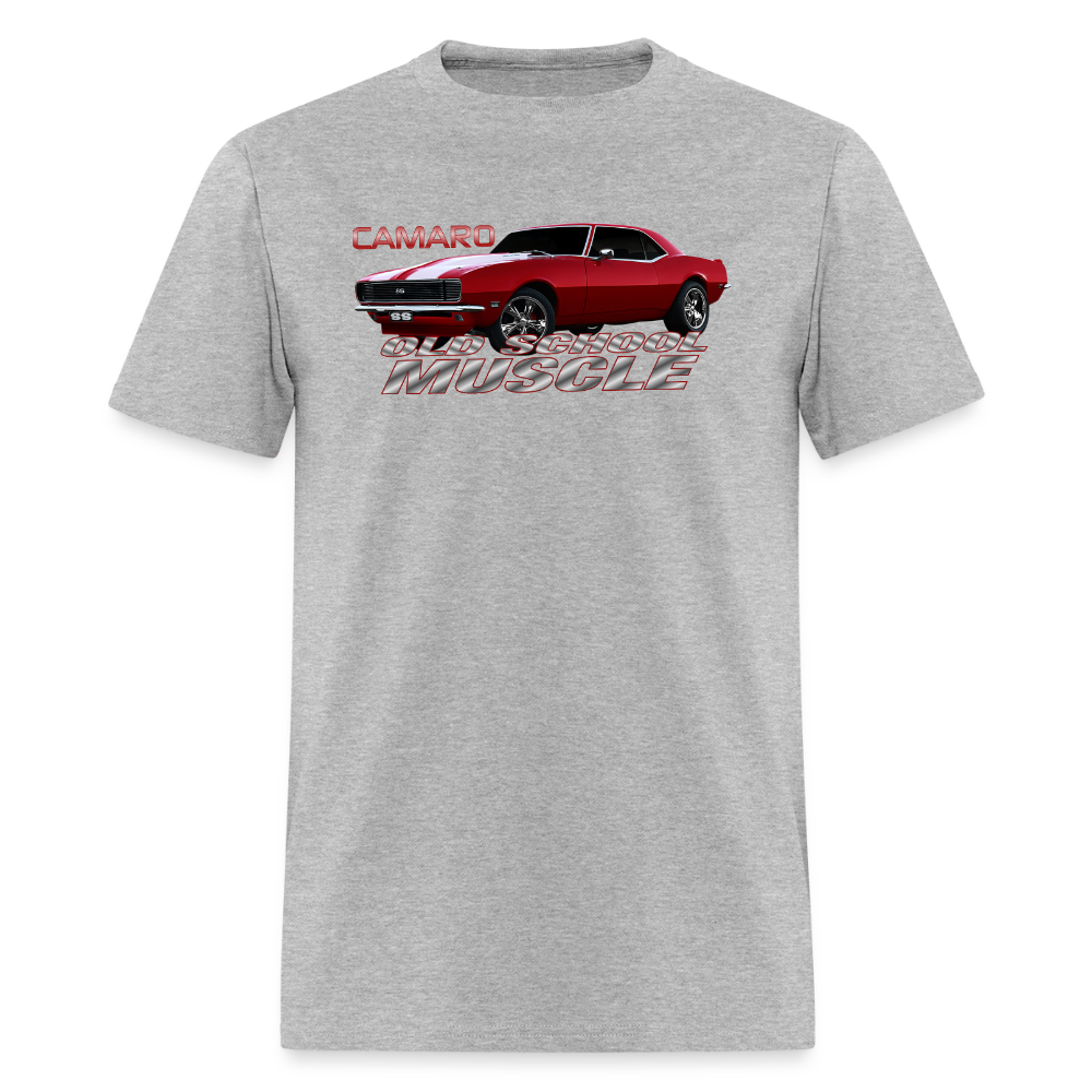Old School Muscle Car T-Shirt - heather gray