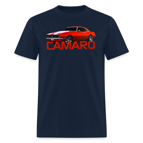 Orange Camaro T-Shirt - navy