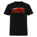 Orange Camaro T-Shirt - black
