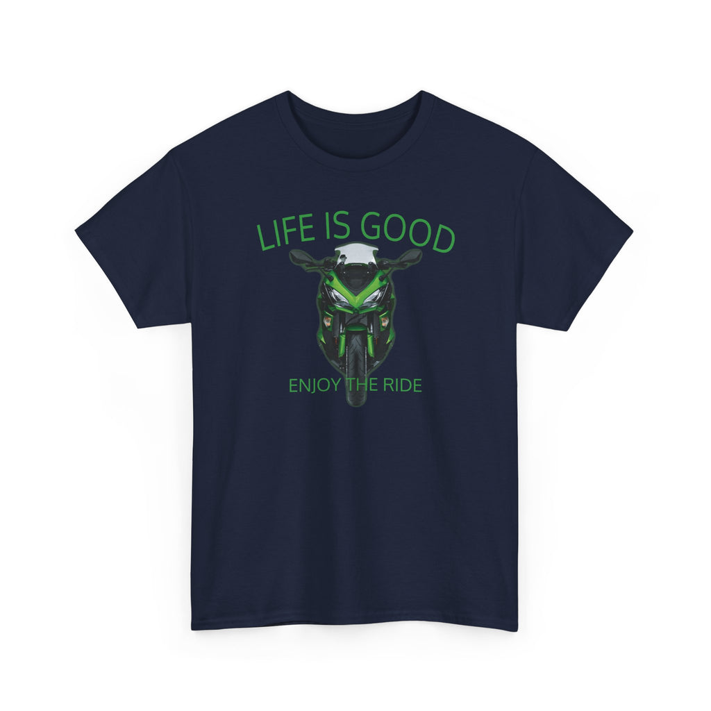 Life is Good Motorcycle Tee