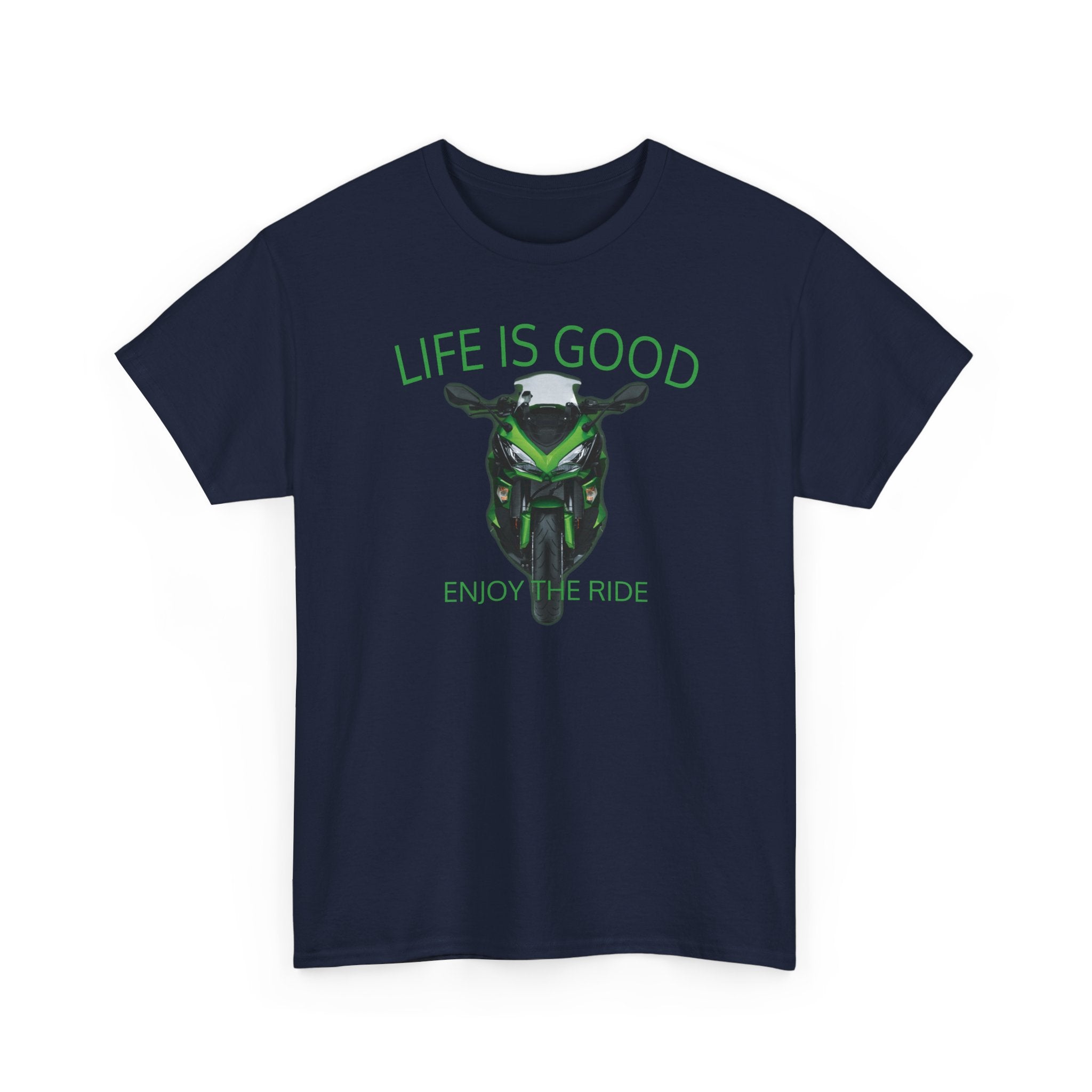 Life is Good Motorcycle Tee
