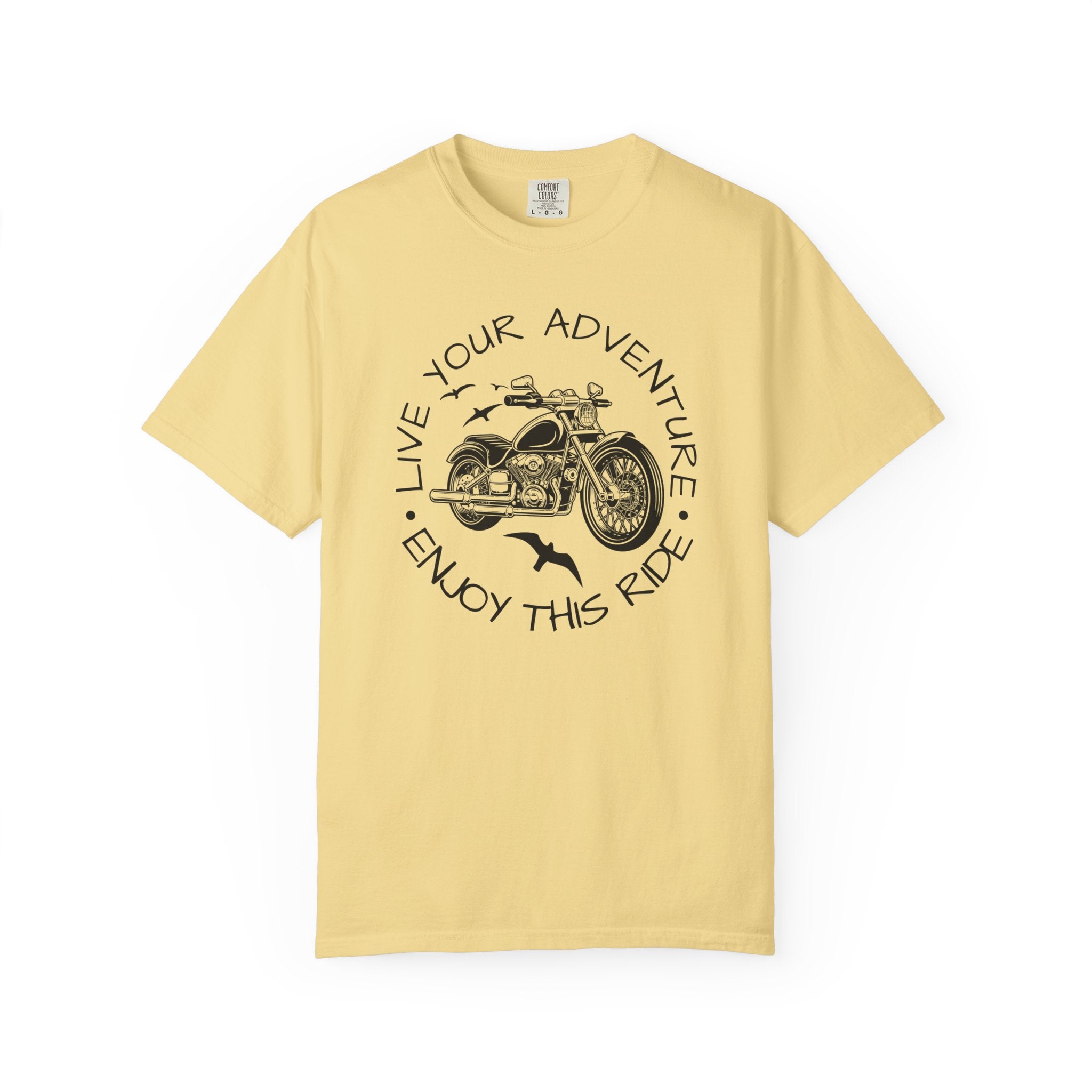 Live Your Adventure Motorcycle T-Shirt