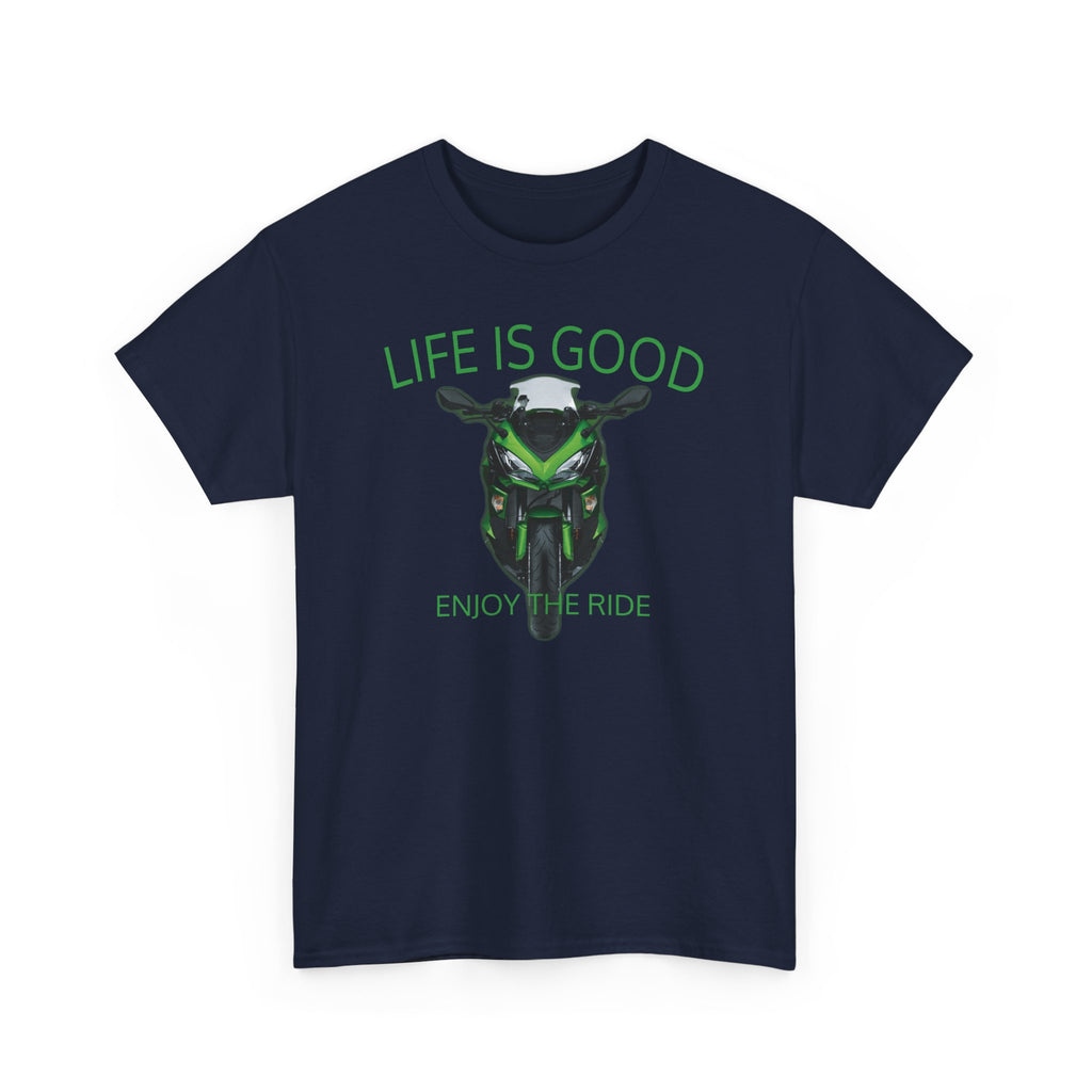 Life is Good Motorcycle Tee