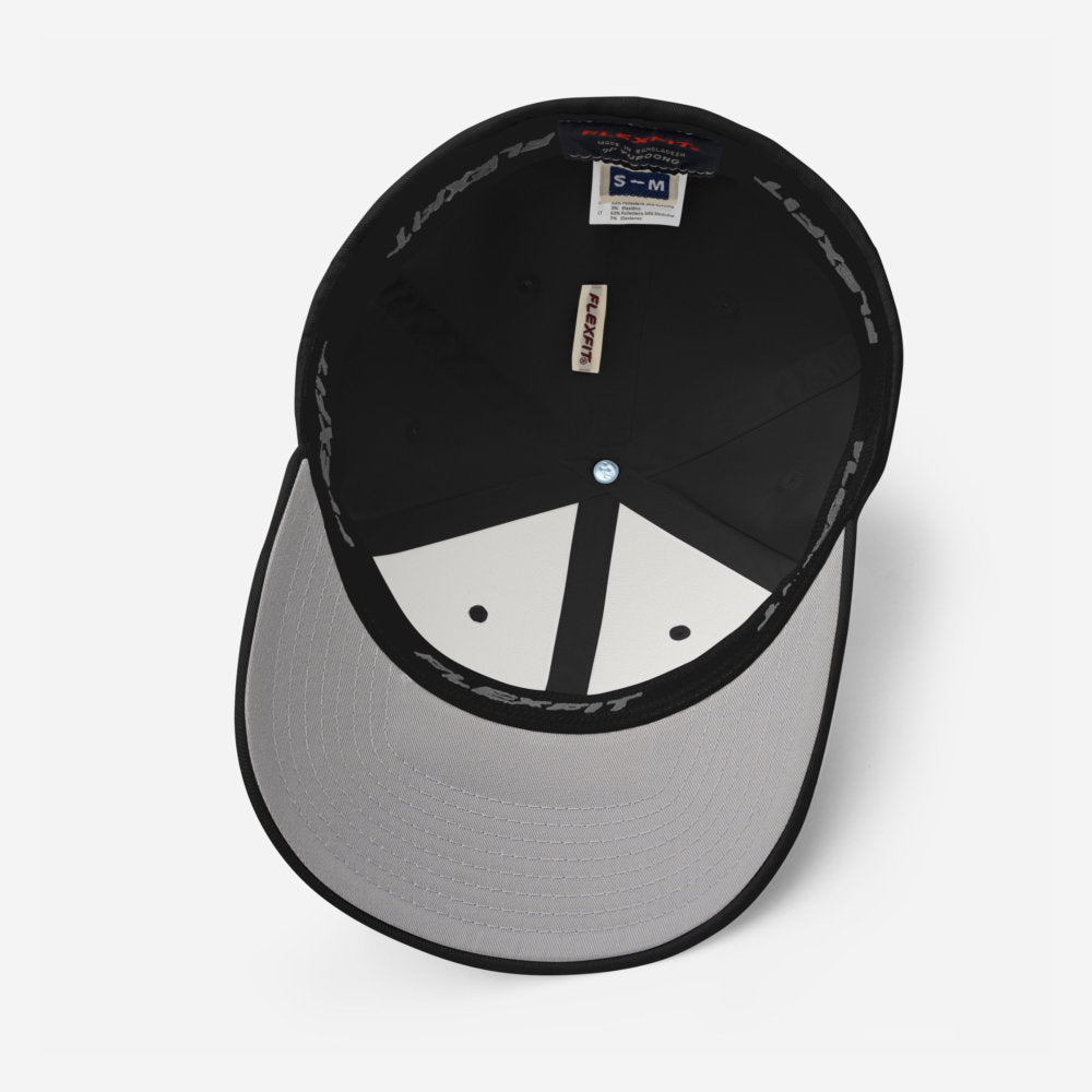 Red Camaro Silhouette Embroidered Cap