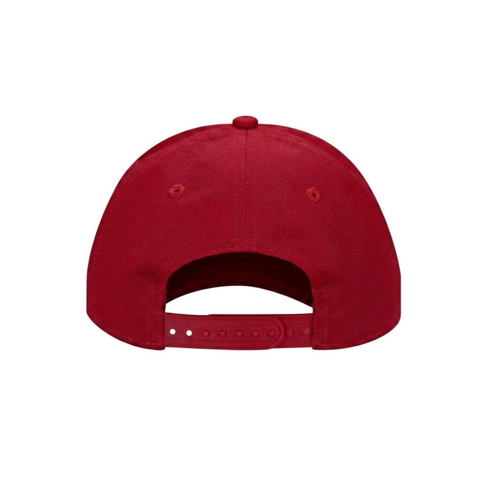 Black Camaro Embroidered Silhouette Red Snapback Cap