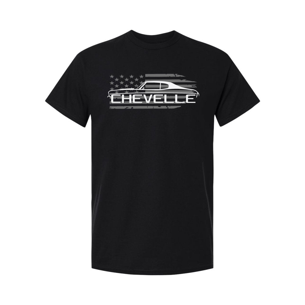USA Flag Vintage Chevelle T-Shirt