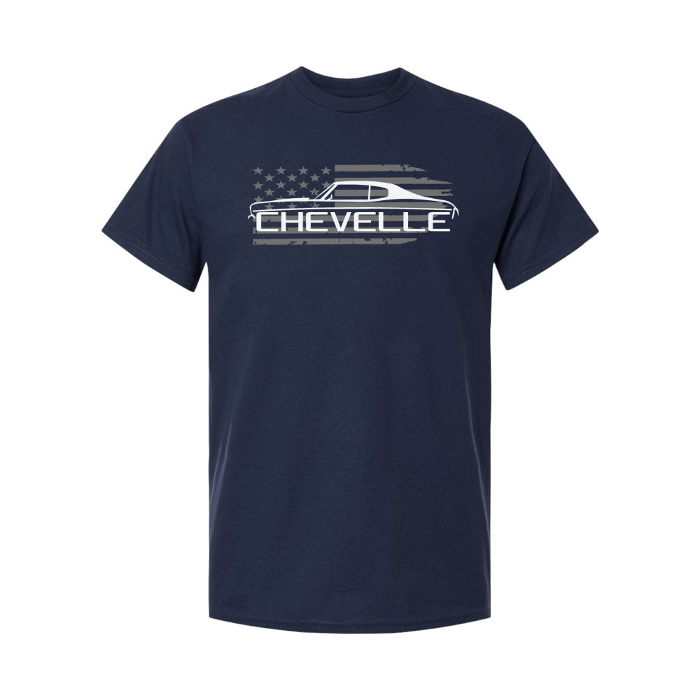 USA Flag Vintage Chevelle T-Shirt