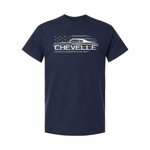 USA Flag Vintage Chevelle T-Shirt
